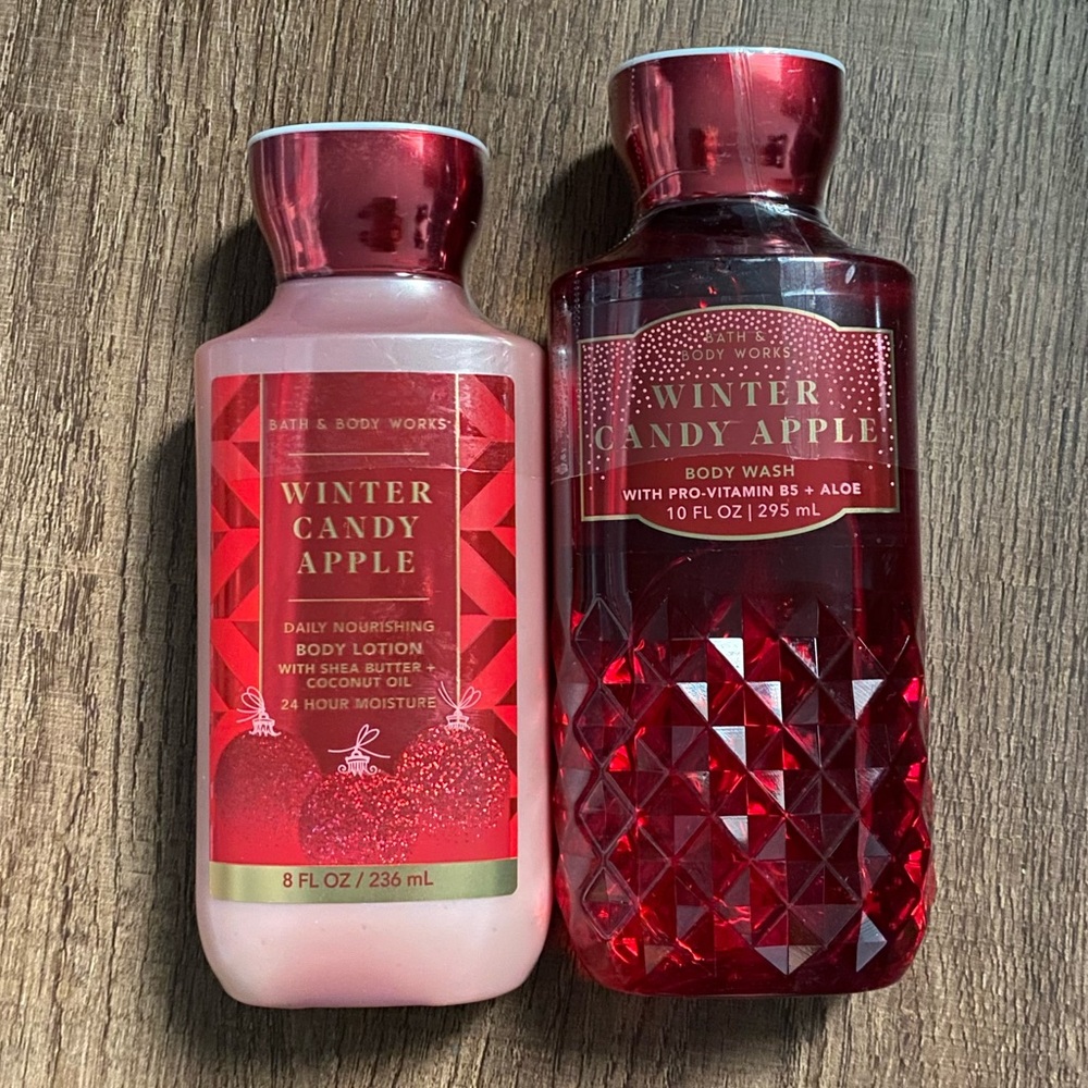 BRAND NEW Bath & Body Works ‘Winter Candy Apple’ Bundle